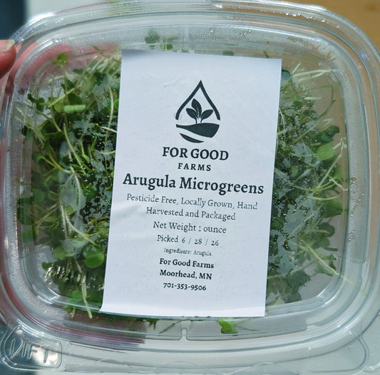 Community Giveback - Arugula Microgreens