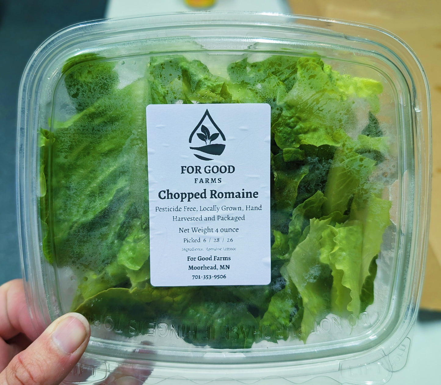 Community Giveback - Chopped Romaine
